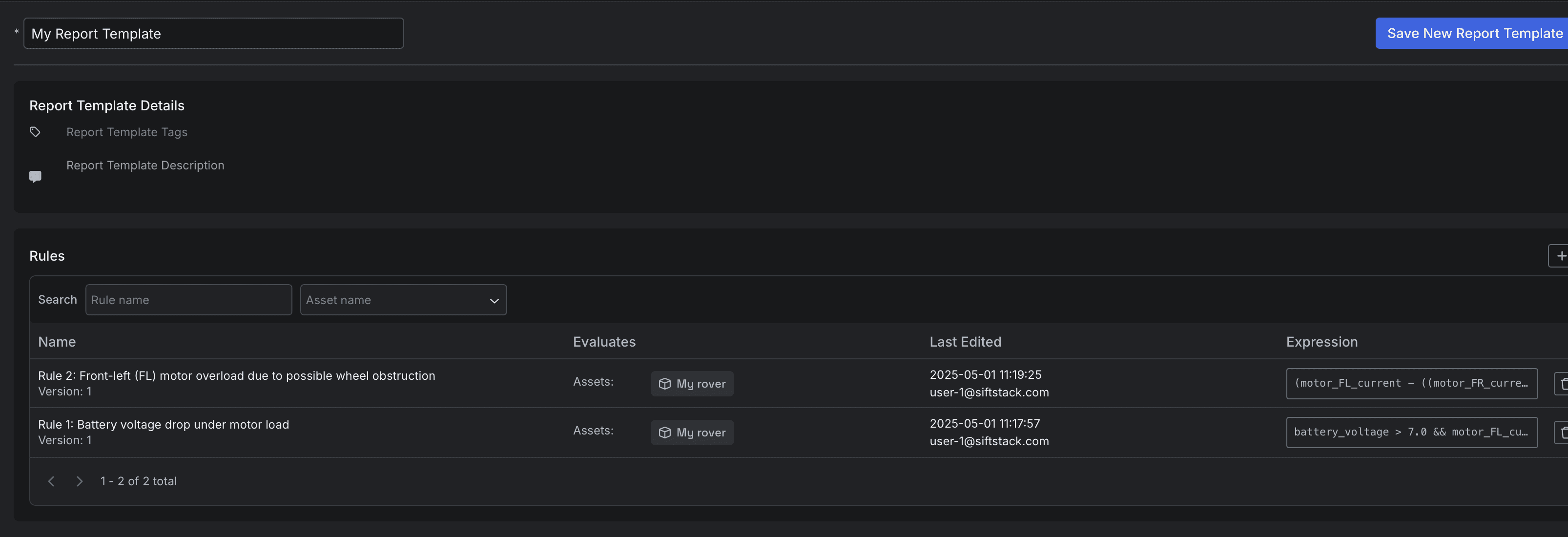 Report Templates