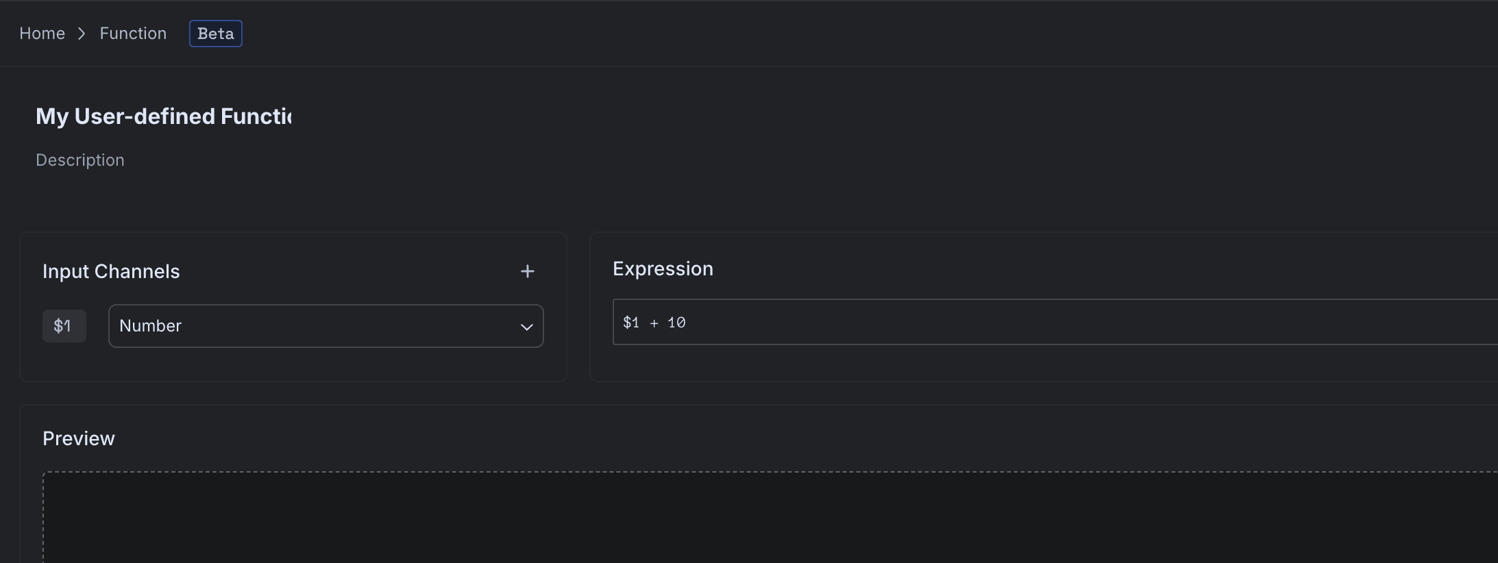 User-defined Functions